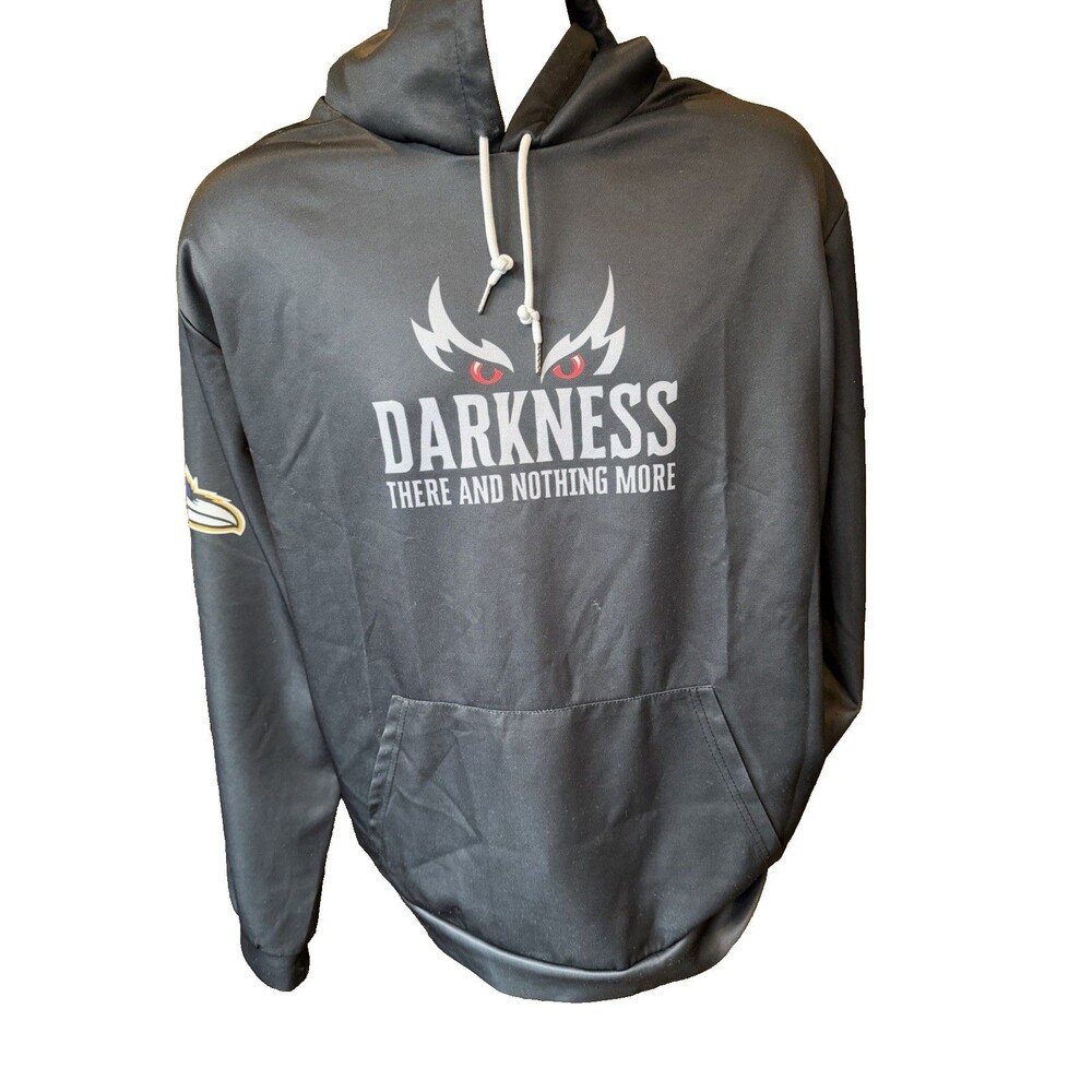 Baltimore Ravens Men's L Shirt Hoodie Front Pocket Darkness Nothing More Logos